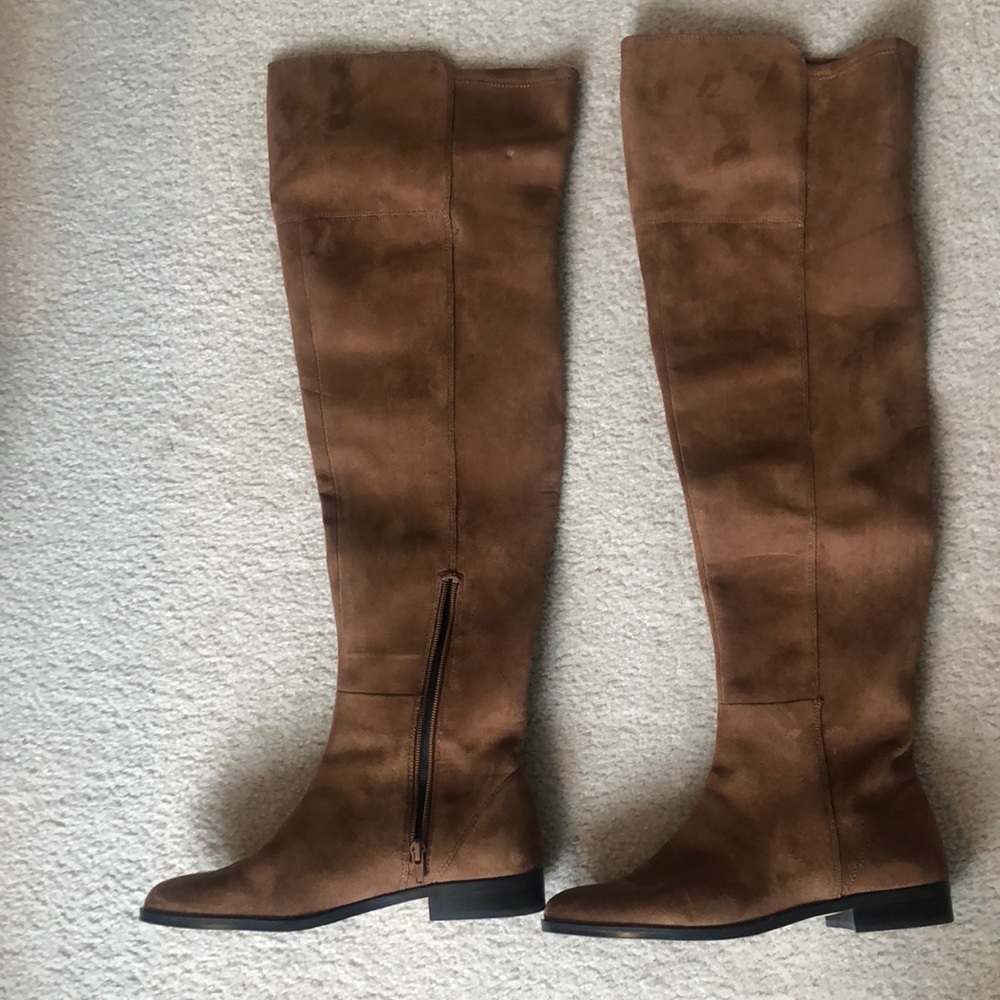 Ann Taylor Carlene Suede OTK boot